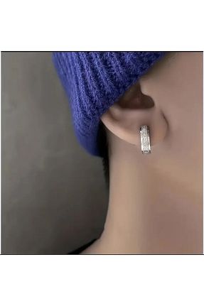 گوشواره استیل (فولاد) طوسی مردانه استیل (فولاد) Jorg Zenn - کد 66057620