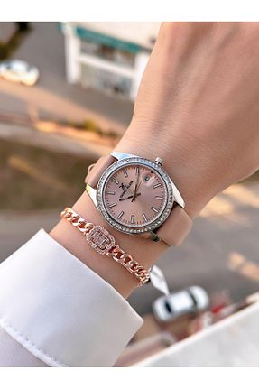 ساعت مچی طلائی زنانه 26-30 میلی متر Daniel Klein - کد 814542822