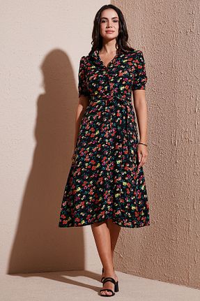 لباس مشکی زنانه بافتنی Lela - کد 906203600