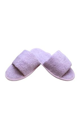 دمپائی بنفش زنانه پارچه ای Ender Home - کد 260113474