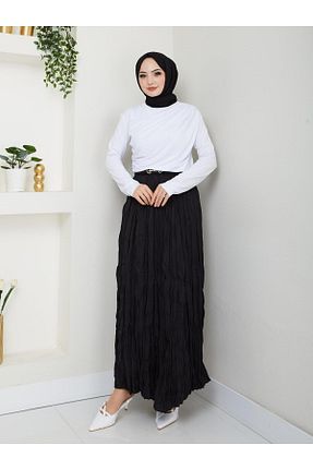 دامن مشکی زنانه پلی استر moda armanc - کد 906216859