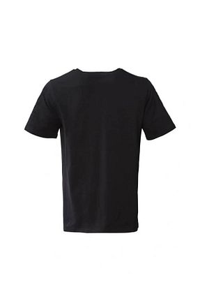 تیشرت مشکی مردانه یقه دوچرخه hummel - کد 823384816