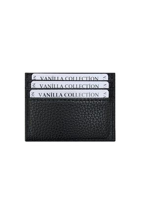 جا کارتی مشکی مردانه ابعاد کوچک VANİLLA COLLECTİON - کد 95054715