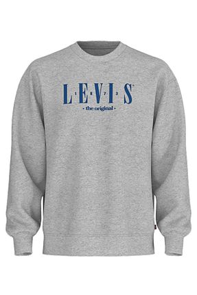 سوئیشرت طوسی مردانه چاپی Levi
