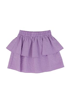 دامن بنفش بچه گانه بافتنی best kids - کد 906232604