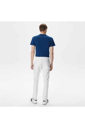شلوار سفید مردانه پنبه ای Lacoste - کد 744131918