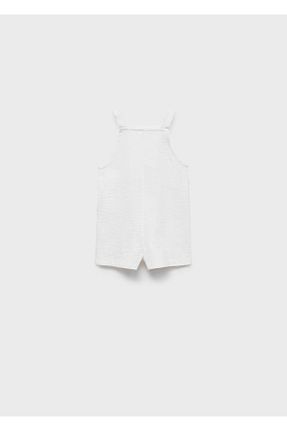 سالوپت سفید بچه گانه رگولار MANGO Baby - کد 930129982