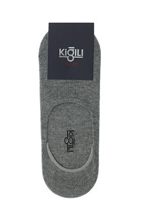 جوراب طوسی مردانه پنبه ای Kiğılı - کد 852521187