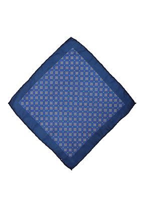 دستمال جیبی آبی مردانه Kiğılı - کد 898053101