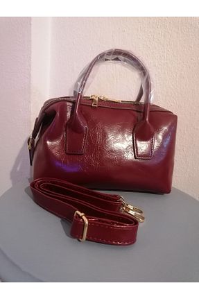 کیف دستی زرشکی زنانه ابعاد کوچک ÇANTA - کد 906294989