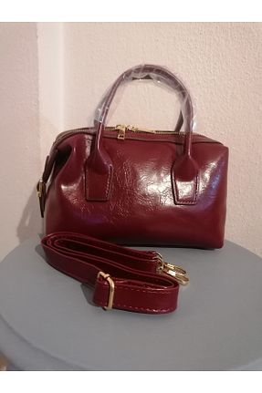 کیف دستی زرشکی زنانه ابعاد کوچک ÇANTA - کد 906294989