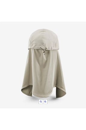 کلاه اسپرت بژ زنانه پلی استر Decathlon - کد 919446880
