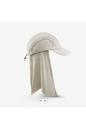 کلاه اسپرت بژ زنانه پلی استر Decathlon - کد 919446880