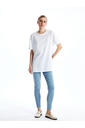 شلوار جین آبی زنانه پاچه تنگ LC Waikiki - کد 919783511