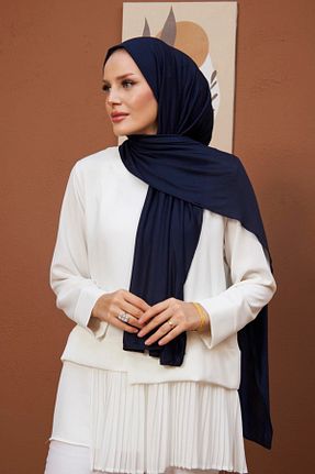 شال سرمه ای زنانه Liva - کد 848821562