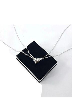 گردنبند استیل ( فولاد ) طوسی زنانه استیل (فولاد) Bro - کد 877985699