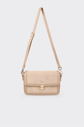 کیف دوشی بژ زنانه پارچه ای Elle - کد 906384766
