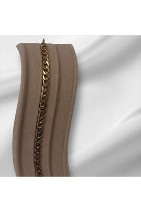 دستبند استیل (فولاد) طلائی زنانه استیل (فولاد) Caglastore - کد 906398891