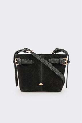 کیف دوشی مشکی زنانه پارچه ای Elle - کد 906386700