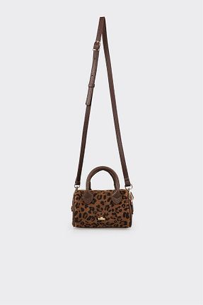 کیف دستی قهوه ای زنانه پارچه ای Elle - کد 906382990