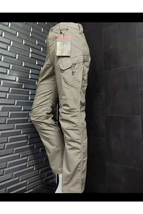 شلوار بژ زنانه پلی استر TAKTİK - کد 899081806