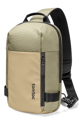 کیف دوشی خاکی زنانه Tomtoc - کد 760519559