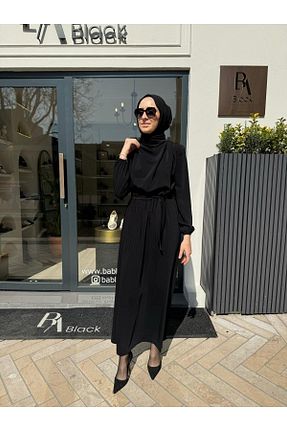 لباس حجاب مشکی زنانه رگولار TERZİ DÜKKANI - کد 906411302