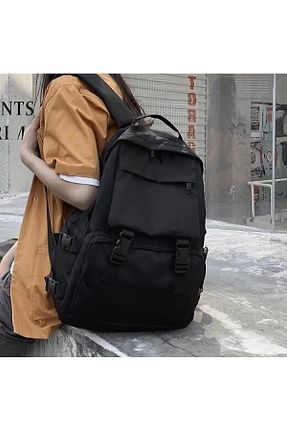 کوله پشتی مشکی زنانه ابعاد بزرگ something bag - کد 770012162