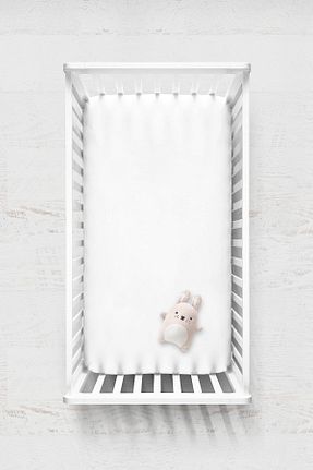 ملحفه کودک و نوزاد سفید پنبه ای Wheeppo - کد 71634910