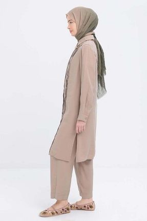 ست بالاتنه و پائین تنه حجاب سرمه ای زنانه Relaxed ALLDAY - کد 906415444