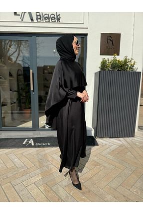 لباس حجاب مشکی زنانه رگولار TERZİ DÜKKANI - کد 906411433