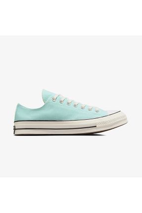 کفش اسنیکر آبی زنانه بند دار Converse - کد 906419005