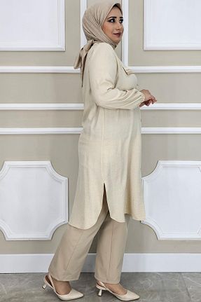 پیراهن حجاب طوسی زنانه رگولار PYS - کد 906425751