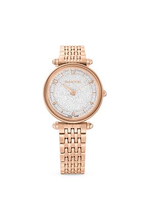 ساعت مچی صورتی زنانه 31-35 میلی متر Swarovski - کد 772261886