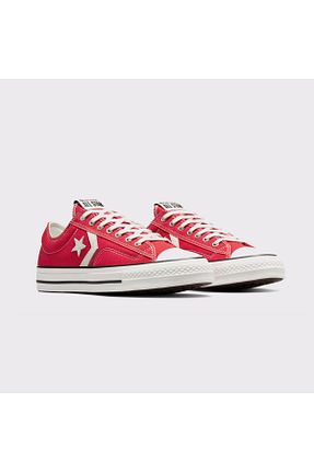 کفش اسنیکر قرمز زنانه بند دار Converse - کد 906419021