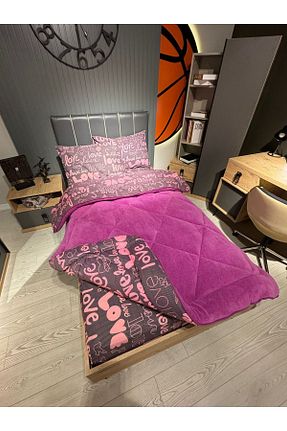 ست لحاف و روکش لحاف و روکش بالش بنفش کش دار violacasa - کد 790526504