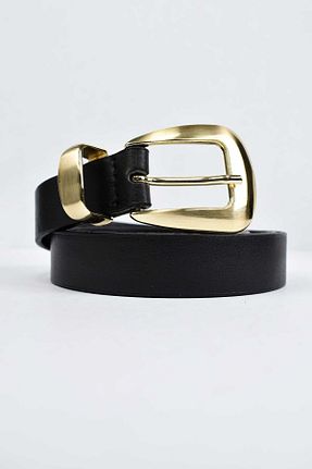 کمربند مشکی زنانه چرم مصنوعی Biriz Moda - کد 906430988