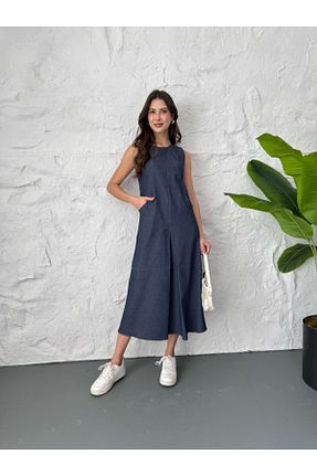 لباس سرمه ای زنانه بافتنی Elif Özbey Butik - کد 906433484