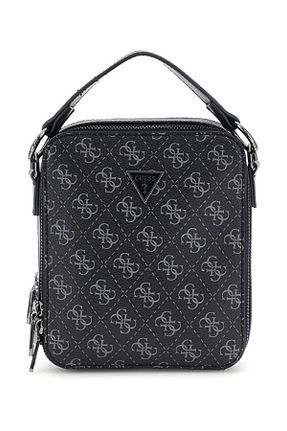 کیف پستچی مشکی مردانه Guess - کد 861391364