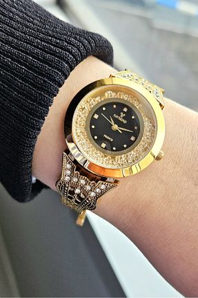 ساعت مچی مشکی زنانه 31-34 میلی متر Raymond - کد 906435796