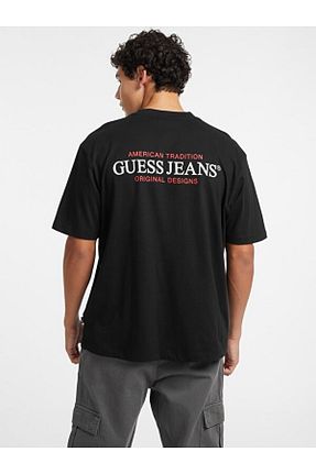 تیشرت سرمه ای مردانه رگولار Guess - کد 905769848
