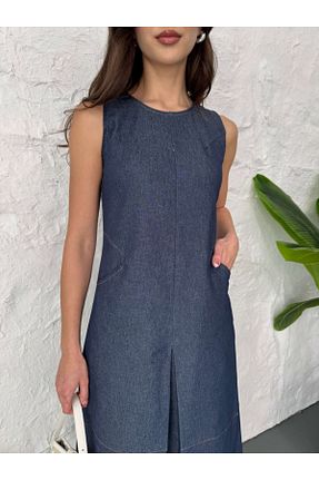 لباس سرمه ای زنانه بافتنی Elif Özbey Butik - کد 906433484