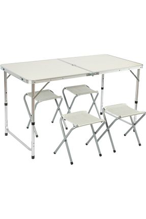 میز کمپ سفید فلزی Funky Chairs - کد 43125881