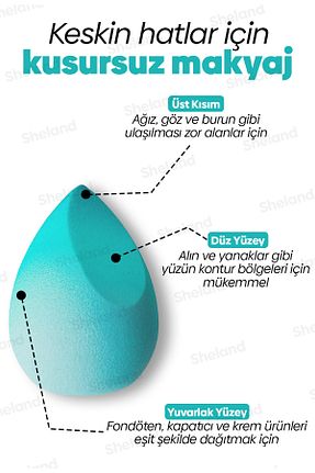 اسفنج آرایش Sheland - کد 919993325
