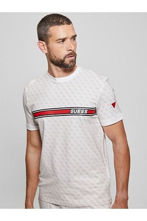 تیشرت سفید مردانه رگولار Guess - کد 640336518