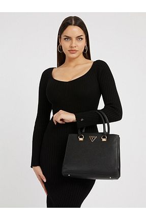 کیف دستی مشکی زنانه Guess - کد 641865433
