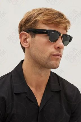 عینک آفتابی مشکی زنانه 50 Ray-Ban - کد 906480480
