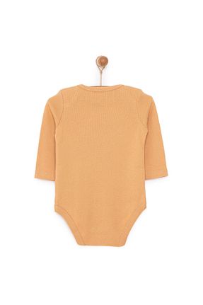 بادی و سرهمی نوزادی نارنجی بچه گانه پارچه ebebek Hello Baby - کد 906478040