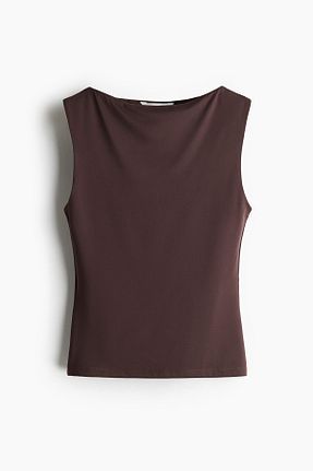 بادی قهوه ای زنانه H&M - کد 906485884