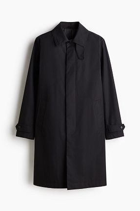 پالتو پشمی مشکی مردانه H&M - کد 906481043